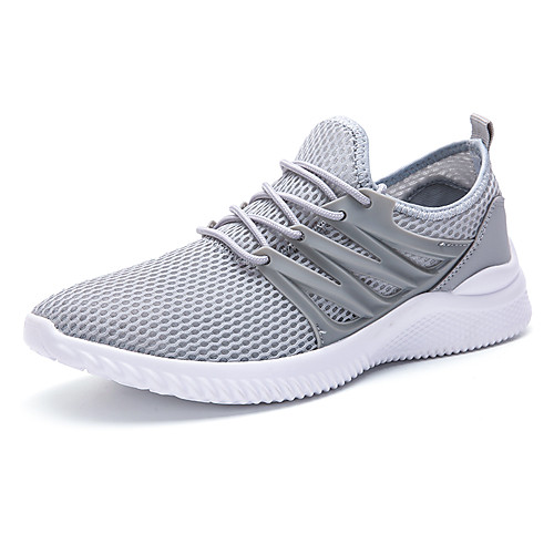 Men's Spring & Summer Sporty Athletic Trainers / Athletic Shoes Running Shoes Mesh / PU Non-slipping White / Black / Gray
Men's Spring & Summer Sporty Athletic Trainers / Athletic Shoes Running Shoes Mesh / PU Non-slipping White / Black / Gray