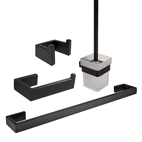 Toilet Brush Holder / Towel Bar / Bathroom Accessory Set Creative / Premium Design Antique / Contemporary Metal / Stainless Steel / Glasses 4pcs - Bathroom Wall Mounted
Toilet Brush Holder / Towel Bar / Bathroom Accessory Set Creative / Premium Design Antique / Contemporary Metal / Stainless Steel / Glasses 4pcs - Bathroom Wall Mounted