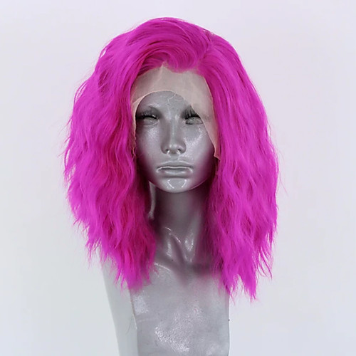 Synthetic Lace Front Wig Wavy Side Part Lace Front Wig Pink Short PinkRed Synthetic Hair 10-12 inch Women's Adjustable Heat Resistant Party Pink
Synthetic Lace Front Wig Wavy Side Part Lace Front Wig Pink Short PinkRed Synthetic Hair 10-12 inch Women's Adjustable Heat Resistant Party Pink
