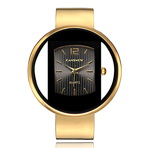 Women's Quartz Watches Bangle Fashion Silver Gold Alloy Chinese Quartz Black White Gold Chronograph Creative New Design 30 m 1 pc Analog Two Years Battery Life
Women's Quartz Watches Bangle Fashion Silver Gold Alloy Chinese Quartz Black White Gold Chronograph Creative New Design 30 m 1 pc Analog Two Years Battery Life