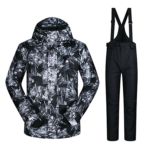 MUTUSNOW Men's Ski Jacket with Pants Camping / Hiking Winter Sports Waterproof Windproof Warm Polyester Jacket Pants / Trousers Clothing Suit Ski Wear
MUTUSNOW Men's Ski Jacket with Pants Camping / Hiking Winter Sports Waterproof Windproof Warm Polyester Jacket Pants / Trousers Clothing Suit Ski Wear