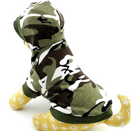 Cat Dog Hoodie Winter Dog Clothes Breathable Camouflage Color Blue Rose Costume Cotton Camo / Camouflage Fashion XS S M L
Cat Dog Hoodie Winter Dog Clothes Breathable Camouflage Color Blue Rose Costume Cotton Camo / Camouflage Fashion XS S M L