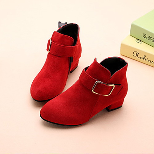 Girls' Boots Comfort Faux Fur Little Kids(4-7ys) Daily Black Red Pink Winter / Booties / Ankle Boots
Girls' Boots Comfort Faux Fur Little Kids(4-7ys) Daily Black Red Pink Winter / Booties / Ankle Boots