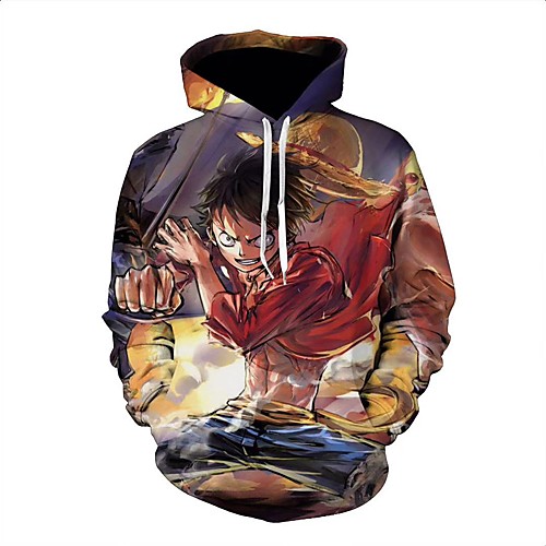 Inspired by One Piece Cosplay Hoodie Terylene Character Basic For Men's / Women's
Inspired by One Piece Cosplay Hoodie Terylene Character Basic For Men's / Women's