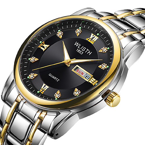 Men's Dress Watch Analog Quartz Formal Style Stylish Luxury Calendar / date / day Noctilucent / One Year / Stainless Steel
Men's Dress Watch Analog Quartz Formal Style Stylish Luxury Calendar / date / day Noctilucent / One Year / Stainless Steel