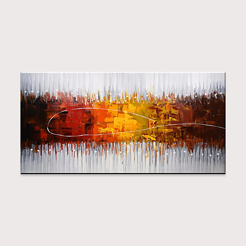 Oil Painting Hand Painted Horizontal Abstract Modern Rolled Canvas (No Frame)
Oil Painting Hand Painted Horizontal Abstract Modern Rolled Canvas (No Frame)