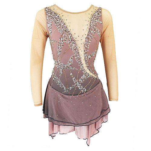 21Grams Figure Skating Dress Women's Girls' Ice Skating Dress Deep Blue Violet Sky Blue Open Back Spandex Stretch Yarn High Elasticity Training Skating Wear Solid Colored Classic Crystal / Rhinestone
21Grams Figure Skating Dress Women's Girls' Ice Skating Dress Deep Blue Violet Sky Blue Open Back Spandex Stretch Yarn High Elasticity Training Skating Wear Solid Colored Classic Crystal / Rhinestone