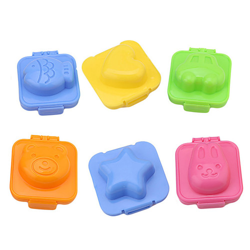 6pcs Cartoon Sushi Maker Boiled Egg Rice Mold Kitchen DIY Chef Rice Ball Bento Mould Kitchen Gadgets
6pcs Cartoon Sushi Maker Boiled Egg Rice Mold Kitchen DIY Chef Rice Ball Bento Mould Kitchen Gadgets