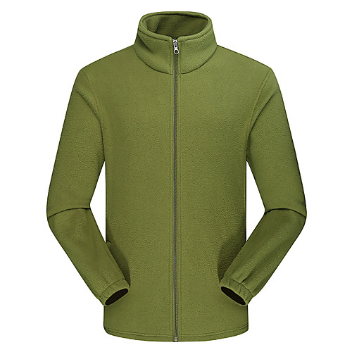 Men's Hiking Fleece Jacket Winter Outdoor Solid Color Windproof Fleece Lining Warm Soft Winter Fleece Jacket Top Traveling Winter Sports Black Army Green Navy Blue Blue
Men's Hiking Fleece Jacket Winter Outdoor Solid Color Windproof Fleece Lining Warm Soft Winter Fleece Jacket Top Traveling Winter Sports Black Army Green Navy Blue Blue