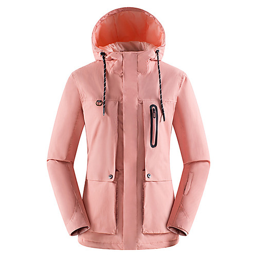 Women's Hiking Softshell Jacket Hiking Jacket Winter Outdoor Waterproof Windproof Breathable Warm Jacket Top Climbing Camping / Hiking / Caving Traveling Black / Red / Pink
Women's Hiking Softshell Jacket Hiking Jacket Winter Outdoor Waterproof Windproof Breathable Warm Jacket Top Climbing Camping / Hiking / Caving Traveling Black / Red / Pink