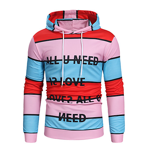 Men's Pullover Hoodie Sweatshirt Graphic Text Letter Work Casual Hoodies Sweatshirts Rainbow
Men's Pullover Hoodie Sweatshirt Graphic Text Letter Work Casual Hoodies Sweatshirts Rainbow