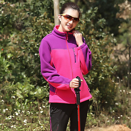 Wolfcavalry Women's Hiking Fleece Jacket Winter Outdoor Patchwork Windproof Fleece Lining Breathable Warm Winter Fleece Jacket Top Camping / Hiking Hunting Fishing Violet Yellow Red Fuchsia
Wolfcavalry Women's Hiking Fleece Jacket Winter Outdoor Patchwork Windproof Fleece Lining Breathable Warm Winter Fleece Jacket Top Camping / Hiking Hunting Fishing Violet Yellow Red Fuchsia
