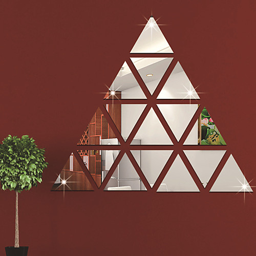 Triangle Shapes Wall Stickers Mirror Wall Stickers Decorative Wall Stickers, Acrylic Home Decoration Wall Decal Wall Decoration 1pc
Triangle Shapes Wall Stickers Mirror Wall Stickers Decorative Wall Stickers, Acrylic Home Decoration Wall Decal Wall Decoration 1pc