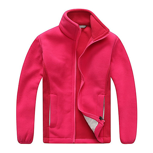 Boys' Girls' Hiking Fleece Jacket Winter Outdoor Solid Color Windproof Fleece Lining Breathable Warm Winter Fleece Jacket Top Camping / Hiking Hunting Fishing Red Blue Green Sky Blue
Boys' Girls' Hiking Fleece Jacket Winter Outdoor Solid Color Windproof Fleece Lining Breathable Warm Winter Fleece Jacket Top Camping / Hiking Hunting Fishing Red Blue Green Sky Blue