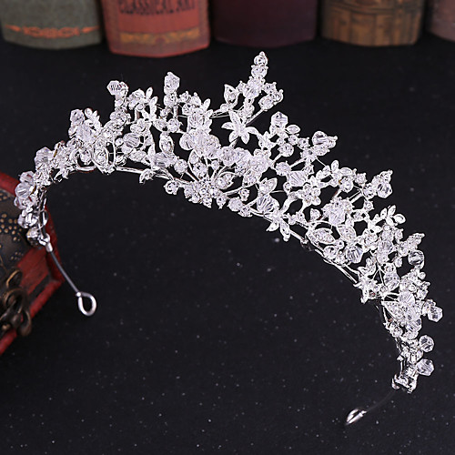 Rhinestone / Alloy Tiaras with Crystal / Rhinestone 1 Piece Wedding Headpiece
Rhinestone / Alloy Tiaras with Crystal / Rhinestone 1 Piece Wedding Headpiece