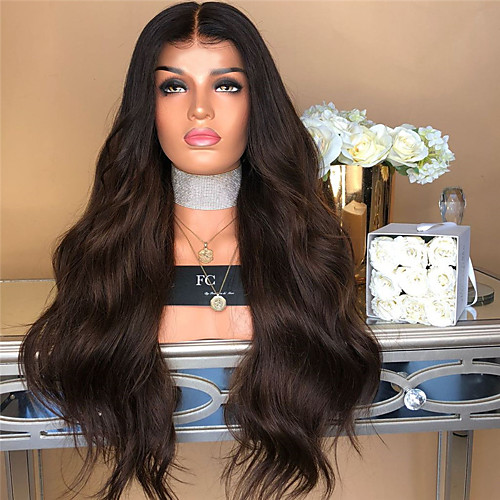 Synthetic Wig kinky Straight Middle Part Wig Long Dark Brown / Dark Auburn Synthetic Hair 22 inch Women's Women Dark Brown
Synthetic Wig kinky Straight Middle Part Wig Long Dark Brown / Dark Auburn Synthetic Hair 22 inch Women's Women Dark Brown