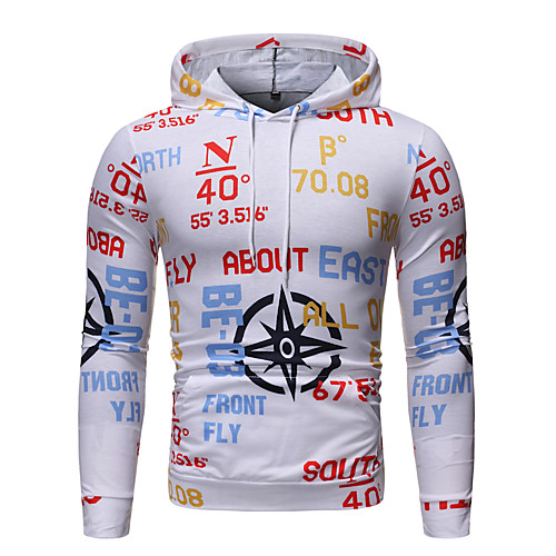Men's Pullover Hoodie Sweatshirt Graphic Text Letter Party Casual Hoodies Sweatshirts White
Men's Pullover Hoodie Sweatshirt Graphic Text Letter Party Casual Hoodies Sweatshirts White