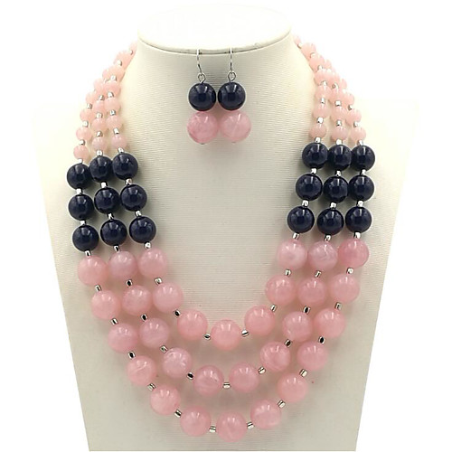Women's Resin Bridal Jewelry Sets Vintage Style Star Vintage Imitation Pearl Earrings Jewelry Pink / Gray For Party Holiday 1 set
Women's Resin Bridal Jewelry Sets Vintage Style Star Vintage Imitation Pearl Earrings Jewelry Pink / Gray For Party Holiday 1 set