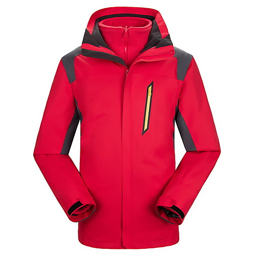 Men's Hiking Jacket Winter Outdoor Patchwork Waterproof Windproof Breathable Warm Jacket Top Hunting Fishing Camping / Hiking / Caving Black Red Army Green Blue
Men's Hiking Jacket Winter Outdoor Patchwork Waterproof Windproof Breathable Warm Jacket Top Hunting Fishing Camping / Hiking / Caving Black Red Army Green Blue