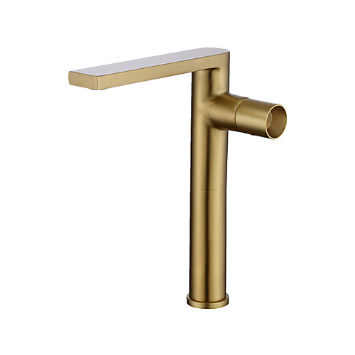 Bathroom Sink Faucet - Single Brushed Gold Centerset Single Handle One HoleBath Taps
Bathroom Sink Faucet - Single Brushed Gold Centerset Single Handle One HoleBath Taps