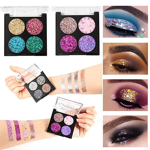 Four-color shaped onion powder waterproof durable sequins eye shadow stage makeup cosmetics
Four-color shaped onion powder waterproof durable sequins eye shadow stage makeup cosmetics