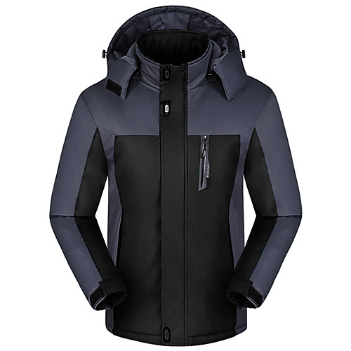 Men's Hoodie Jacket Hiking Jacket Winter Outdoor Thermal Warm Waterproof Windproof Comfortable Top Camping / Hiking Hunting Ski / Snowboard Black Blue Red / Stretchy
Men's Hoodie Jacket Hiking Jacket Winter Outdoor Thermal Warm Waterproof Windproof Comfortable Top Camping / Hiking Hunting Ski / Snowboard Black Blue Red / Stretchy