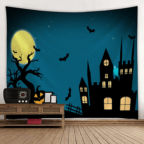 Classic Halloween Wall Decor 100% Polyester Modern Wall Art, Wall Tapestries Decoration
Classic Halloween Wall Decor 100% Polyester Modern Wall Art, Wall Tapestries Decoration