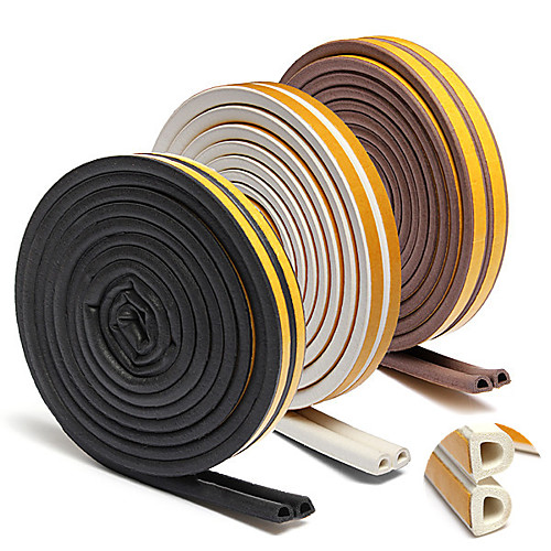 10m Self Adhesive D ype for Car Doors Windows Foam Seal Strip Soundproofing Collision Avoidance Rubber Seal Collision
10m Self Adhesive D ype for Car Doors Windows Foam Seal Strip Soundproofing Collision Avoidance Rubber Seal Collision
