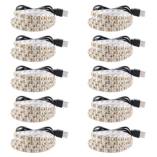0.5m Flexible LED Light Strips 30 LEDs SMD3528 8mm 10pcs Warm White White Red Creative Party Decorative 5 V
0.5m Flexible LED Light Strips 30 LEDs SMD3528 8mm 10pcs Warm White White Red Creative Party Decorative 5 V