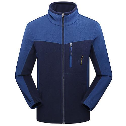 Men's Hiking Fleece Jacket Winter Outdoor Patchwork Windproof Fleece Lining Warm Soft Winter Fleece Jacket Top Traveling Winter Sports Blue Orange Green Dark Blue
Men's Hiking Fleece Jacket Winter Outdoor Patchwork Windproof Fleece Lining Warm Soft Winter Fleece Jacket Top Traveling Winter Sports Blue Orange Green Dark Blue