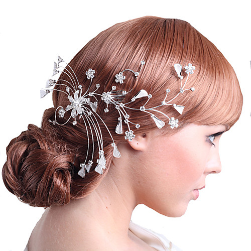Rhinestone / Alloy Headpiece with Rhinestone 1 Piece Wedding / SchoolWear Headpiece
Rhinestone / Alloy Headpiece with Rhinestone 1 Piece Wedding / SchoolWear Headpiece