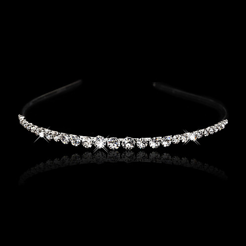Rhinestone / Alloy Headbands / Headpiece with Rhinestone 1 Piece Wedding / Daily Wear Headpiece
Rhinestone / Alloy Headbands / Headpiece with Rhinestone 1 Piece Wedding / Daily Wear Headpiece