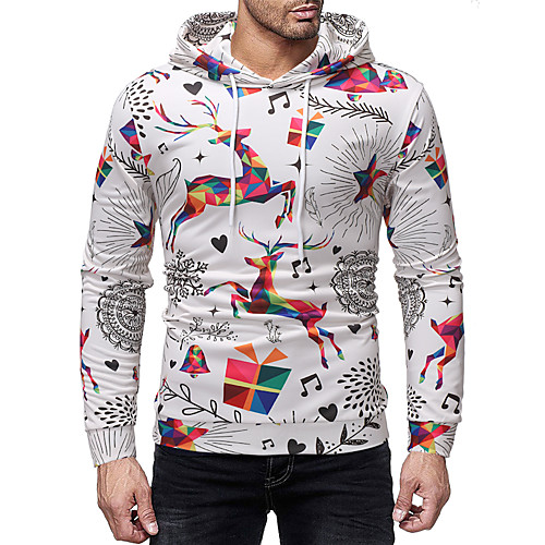 Men's Pullover Hoodie Sweatshirt Graphic Animal Daily Going out Other Prints Casual Hoodies Sweatshirts White
Men's Pullover Hoodie Sweatshirt Graphic Animal Daily Going out Other Prints Casual Hoodies Sweatshirts White