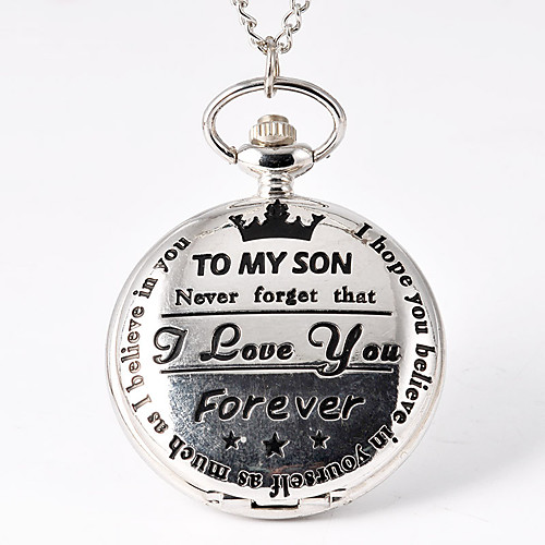 Men's Pocket Watch Quartz Vintage Style Creative New Design Casual Watch Analog - Digital Vintage - Silver
Men's Pocket Watch Quartz Vintage Style Creative New Design Casual Watch Analog - Digital Vintage - Silver