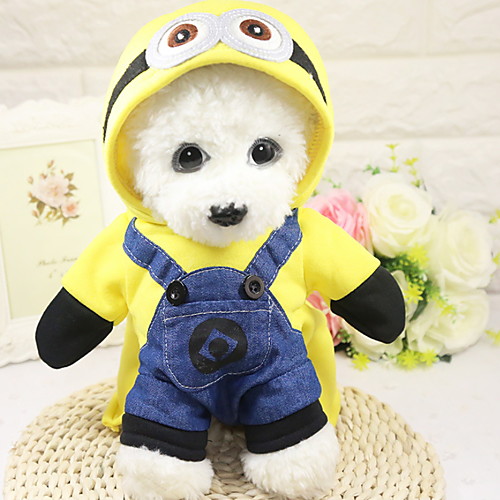 Dog Outfits Character Holiday Halloween Winter Dog Clothes Puppy Clothes Dog Outfits Yellow Costume for Girl and Boy Dog Polyster XS S M L XL XXL
Dog Outfits Character Holiday Halloween Winter Dog Clothes Puppy Clothes Dog Outfits Yellow Costume for Girl and Boy Dog Polyster XS S M L XL XXL