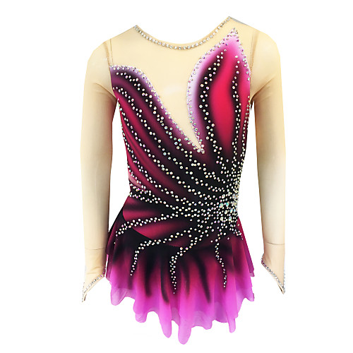21Grams Figure Skating Dress Women's Girls' Ice Skating Dress Yellow & Yellow White Sky Blue Open Back Spandex Stretch Yarn High Elasticity Training Skating Wear Solid Colored Classic Crystal
21Grams Figure Skating Dress Women's Girls' Ice Skating Dress Yellow & Yellow White Sky Blue Open Back Spandex Stretch Yarn High Elasticity Training Skating Wear Solid Colored Classic Crystal