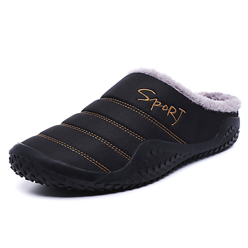 Men's Slippers & Flip-Flops Daily Home Walking Shoes Cotton Warm Non-slipping Black Dark Blue Winter
Men's Slippers & Flip-Flops Daily Home Walking Shoes Cotton Warm Non-slipping Black Dark Blue Winter