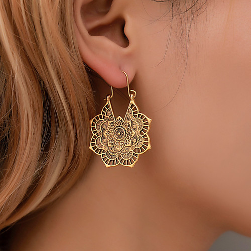 vintage mandala flower drop dangle earring for women girl tribal hollow floral pendant earrings (gold)
vintage mandala flower drop dangle earring for women girl tribal hollow floral pendant earrings (gold)