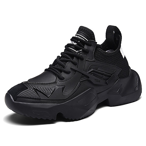 Men's Summer / Fall Sporty / Casual Daily Outdoor Trainers / Athletic Shoes Running Shoes / Walking Shoes PU / Tissage Volant Breathable Non-slipping Height-increasing Black / Red / White / Black
Men's Summer / Fall Sporty / Casual Daily Outdoor Trainers / Athletic Shoes Running Shoes / Walking Shoes PU / Tissage Volant Breathable Non-slipping Height-increasing Black / Red / White / Black