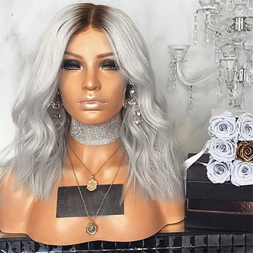 Synthetic Wig Deep Wave Middle Part Wig Long Grey Synthetic Hair 16 inch Women's Women Gray
Synthetic Wig Deep Wave Middle Part Wig Long Grey Synthetic Hair 16 inch Women's Women Gray