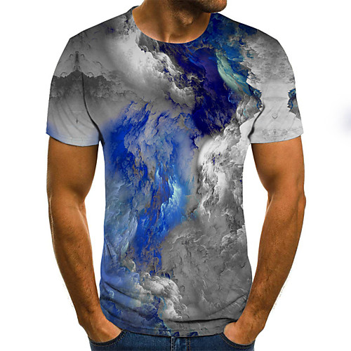 Men's Plus Size 3D Graphic Black & White Print T-shirt Basic Exaggerated Daily Sports Round Neck Light gray / Short Sleeve
Men's Plus Size 3D Graphic Black & White Print T-shirt Basic Exaggerated Daily Sports Round Neck Light gray / Short Sleeve