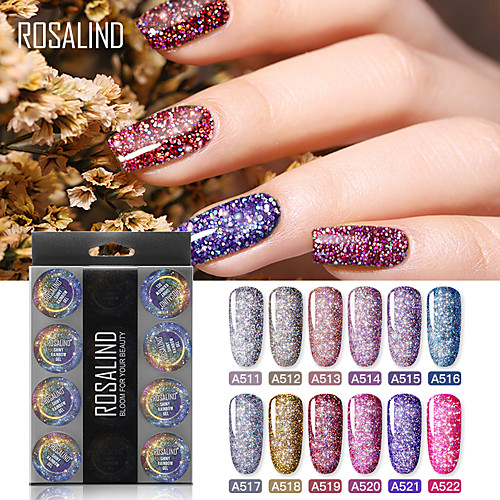 Nail Polish UV Gel 5 ml 12 pcs Blinging Soak off Long Lasting Gift Blinging Fashionable Design / Colorful
Nail Polish UV Gel 5 ml 12 pcs Blinging Soak off Long Lasting Gift Blinging Fashionable Design / Colorful