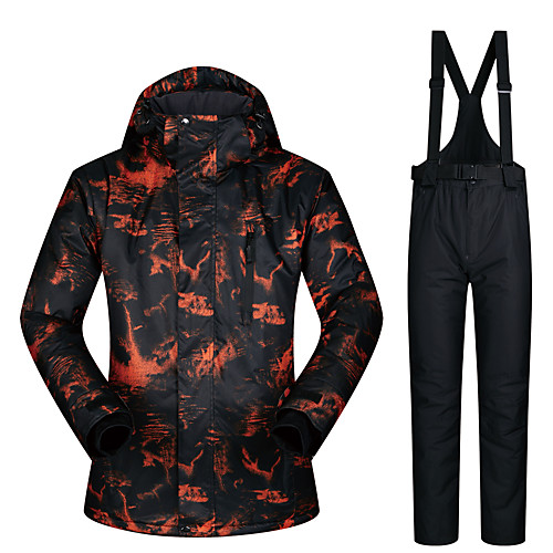 MUTUSNOW Men's Ski Jacket with Pants Skiing Snowboarding Winter Sports Waterproof Windproof Warm Polyester Clothing Suit Ski Wear
MUTUSNOW Men's Ski Jacket with Pants Skiing Snowboarding Winter Sports Waterproof Windproof Warm Polyester Clothing Suit Ski Wear
