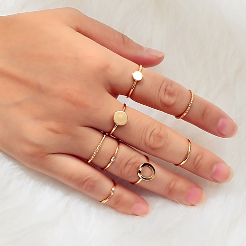 Ring Coin Gold Alloy Lucky Artistic Unique Design Anime 8pcs Adjustable / Women's
Ring Coin Gold Alloy Lucky Artistic Unique Design Anime 8pcs Adjustable / Women's