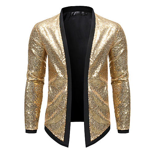 Men's Color Block Patchwork Basic Spring & Fall Jacket Regular Club Long Sleeve Polyester Coat Tops Black
Men's Color Block Patchwork Basic Spring & Fall Jacket Regular Club Long Sleeve Polyester Coat Tops Black