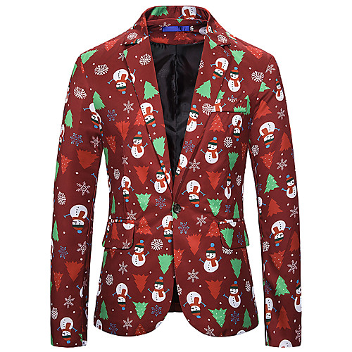 Blue / Wine Geometric / Floral Regular Fit Spandex / Polyester Men's Suit - Notch lapel collar
Blue / Wine Geometric / Floral Regular Fit Spandex / Polyester Men's Suit - Notch lapel collar