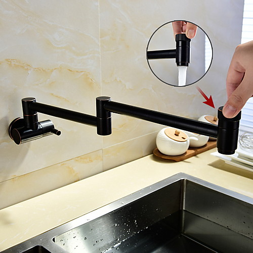 

Kitchen faucet - Single Handle One Hole Electroplated Standard Spout Free Standing Contemporary Kitchen Taps