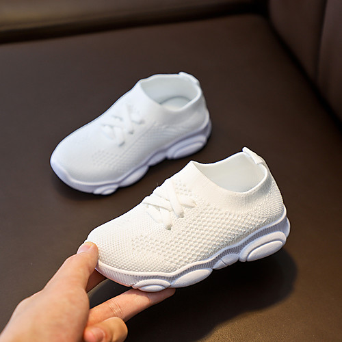 Boys' / Girls' Comfort Knit Trainers / Athletic Shoes Sock Boots Toddler(9m-4ys) / Little Kids(4-7ys) Braided Strap White / Black / Pink Spring / Fall / Rubber
Boys' / Girls' Comfort Knit Trainers / Athletic Shoes Sock Boots Toddler(9m-4ys) / Little Kids(4-7ys) Braided Strap White / Black / Pink Spring / Fall / Rubber