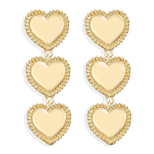 Women's Drop Earrings Classic Heart Earrings Jewelry Beige / White For Carnival Club Festival 1 Pair
Women's Drop Earrings Classic Heart Earrings Jewelry Beige / White For Carnival Club Festival 1 Pair