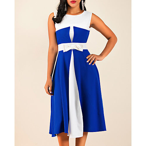 Women's Swing Dress Midi Dress Black Blue Red Sleeveless Round Neck S M L XL XXL 3XL 4XL 5XL
Women's Swing Dress Midi Dress Black Blue Red Sleeveless Round Neck S M L XL XXL 3XL 4XL 5XL